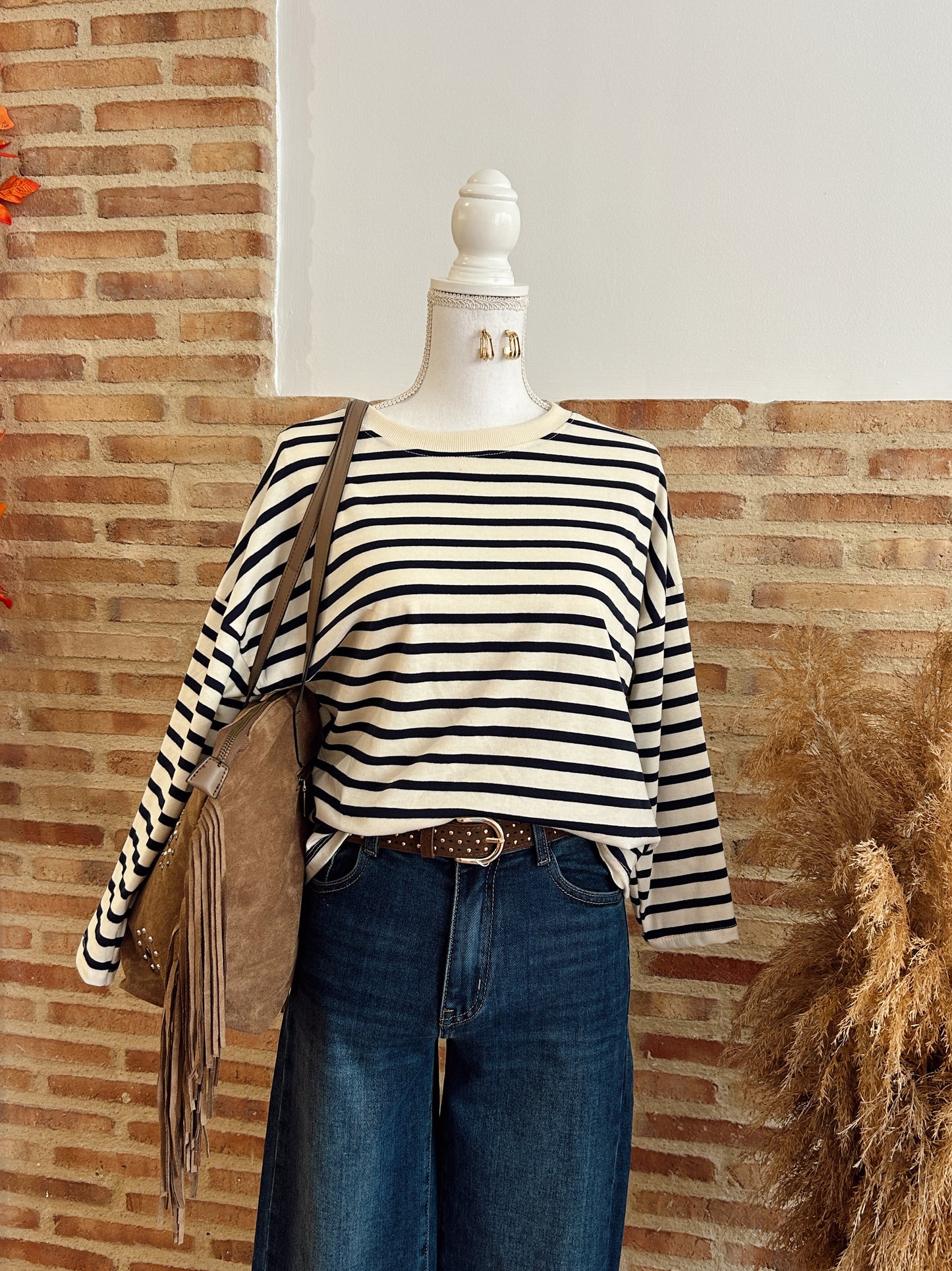 CAMISA GISELLE AZUL MARINO