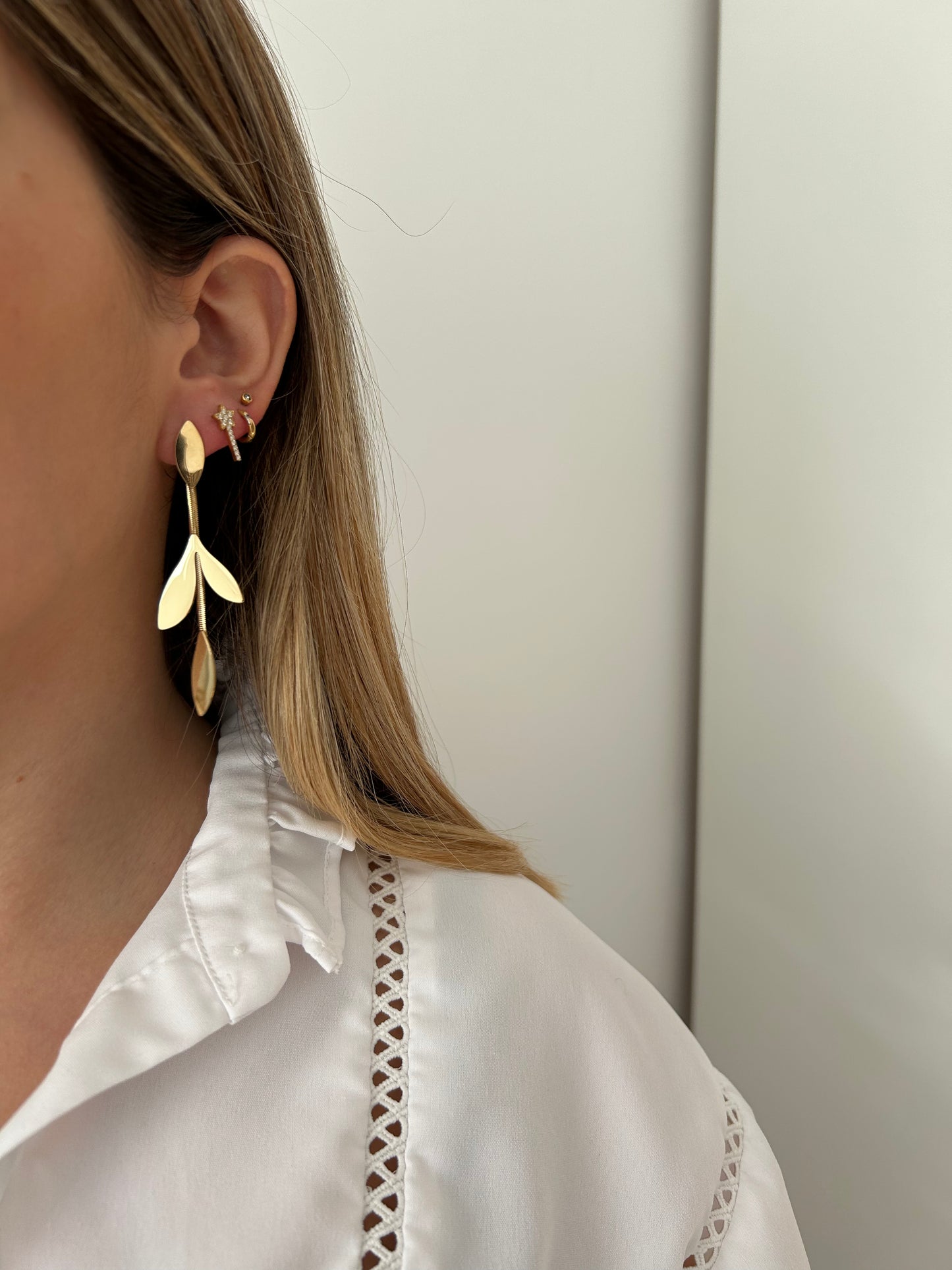 Pendientes Serendipia gold