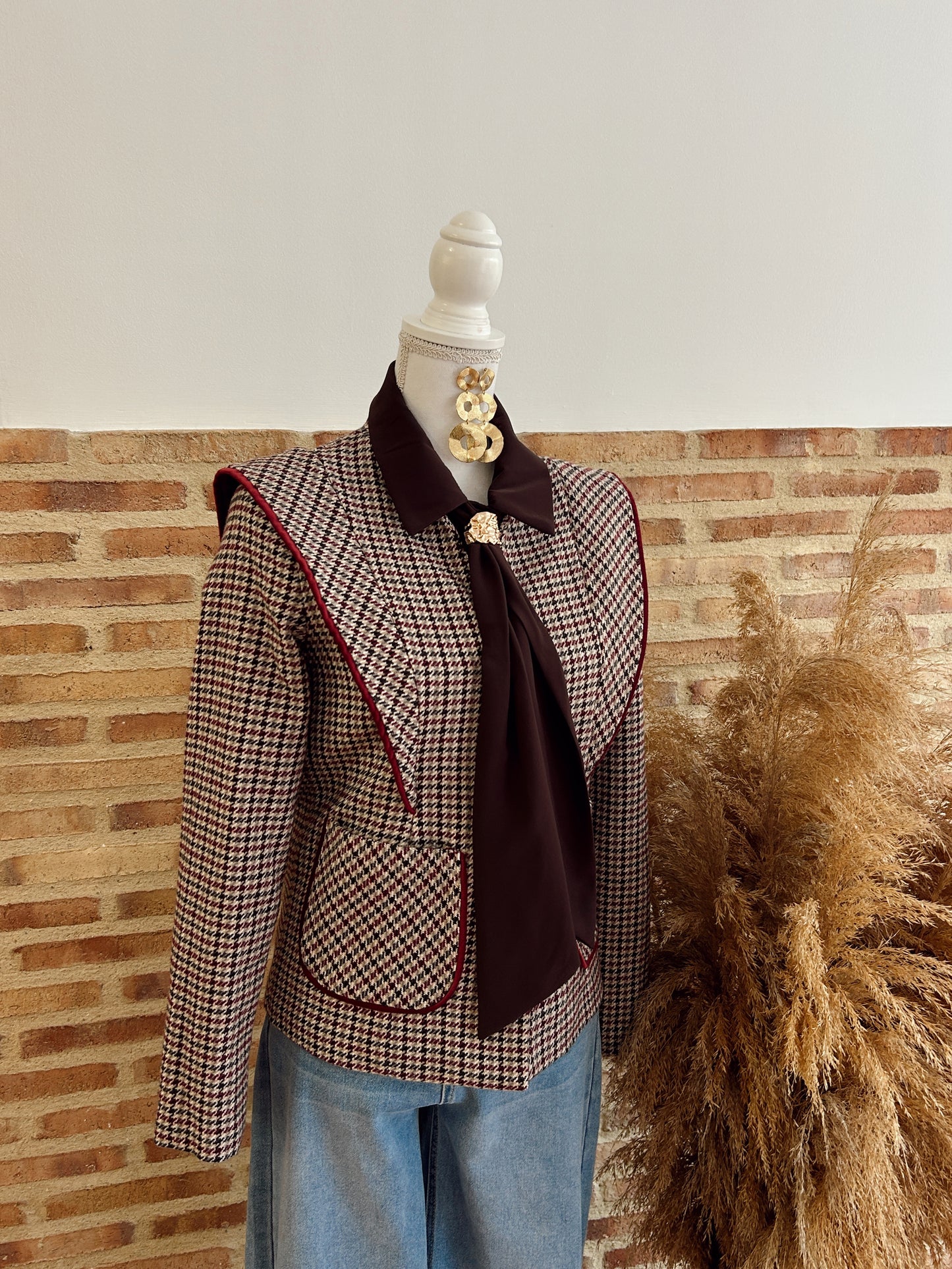 CAMISA NOIR MARRÓN