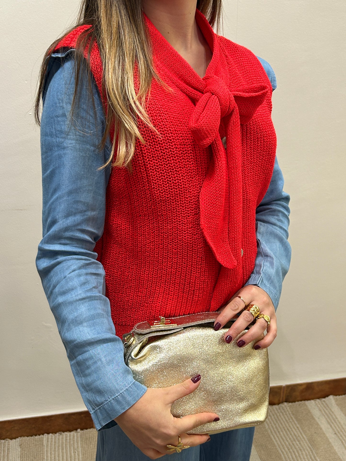 CHALECO ADDISON ROJO