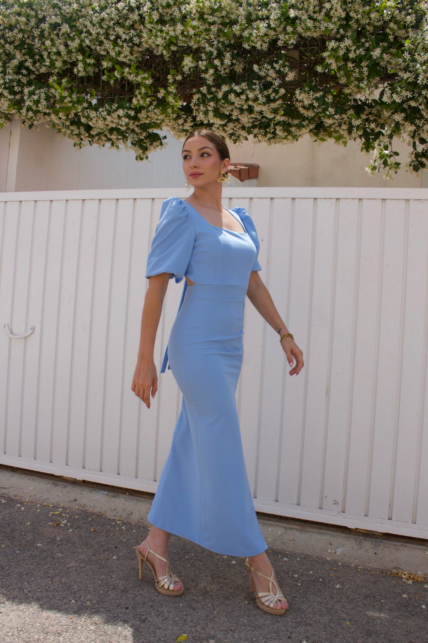 Vestido Venecia azul