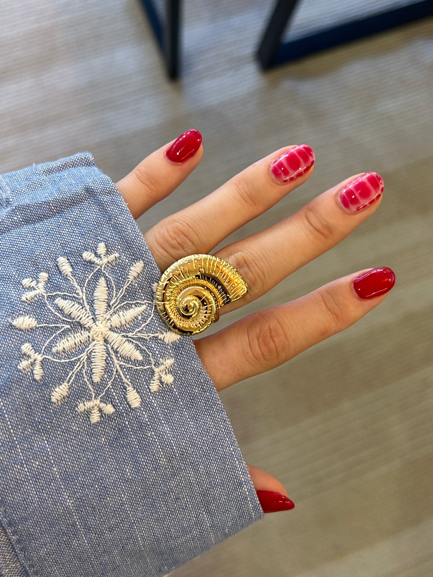 ANILLO CARACOLA