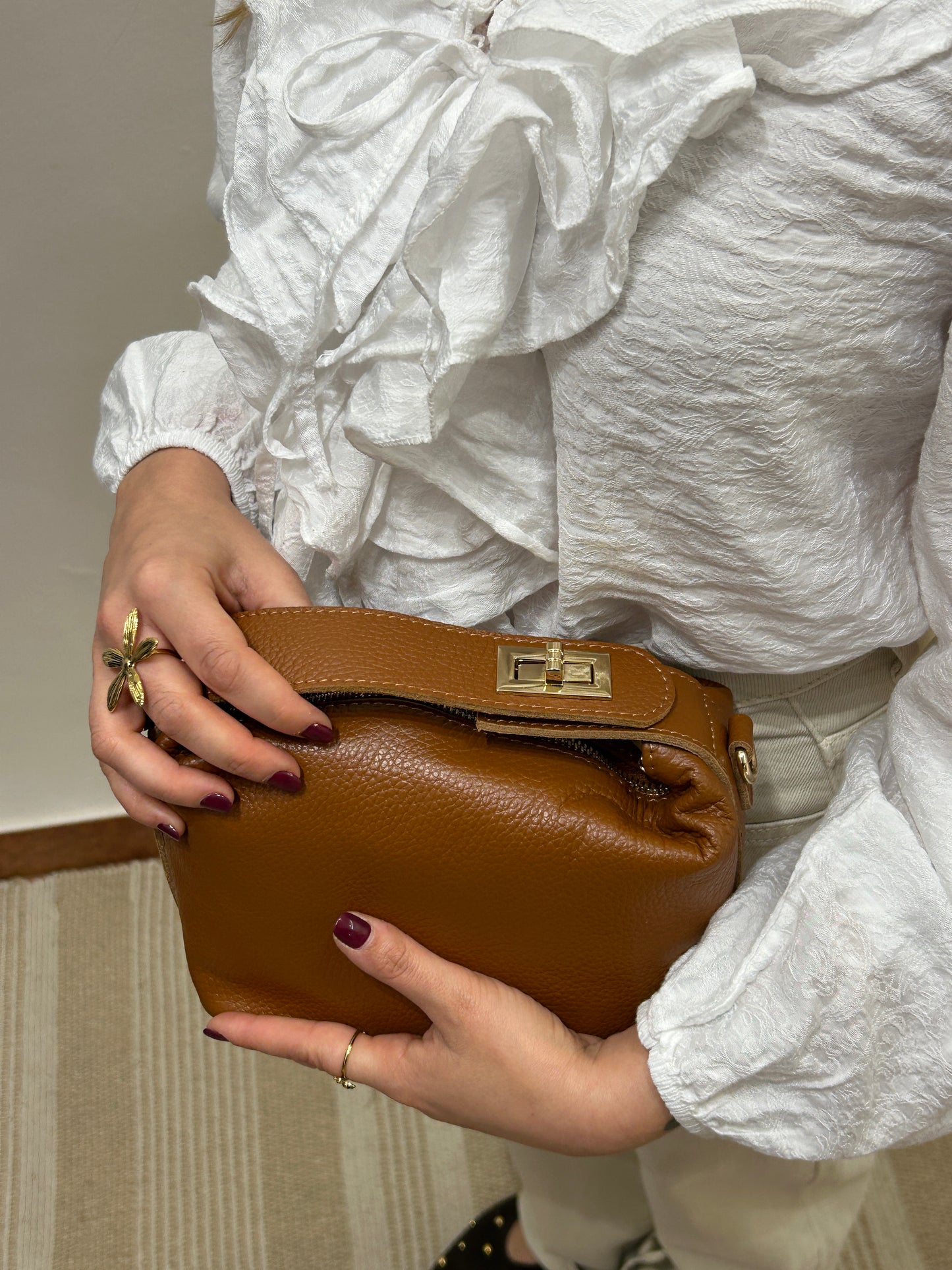BOLSO GIANNA MARRÓN