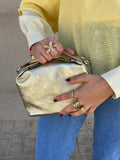 BOLSO GIANNA DORADO