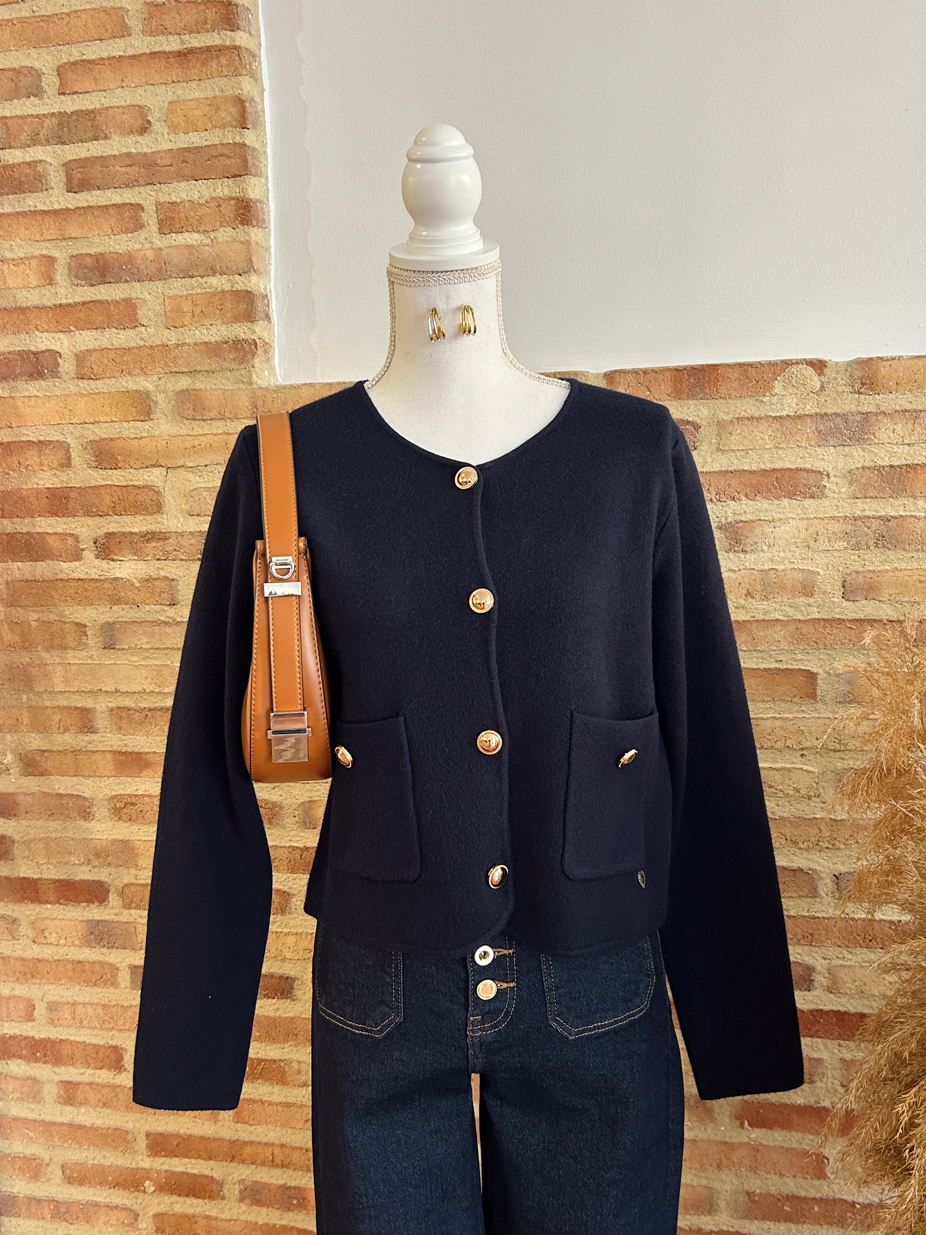 CHAQUETA ÉLISE AZUL