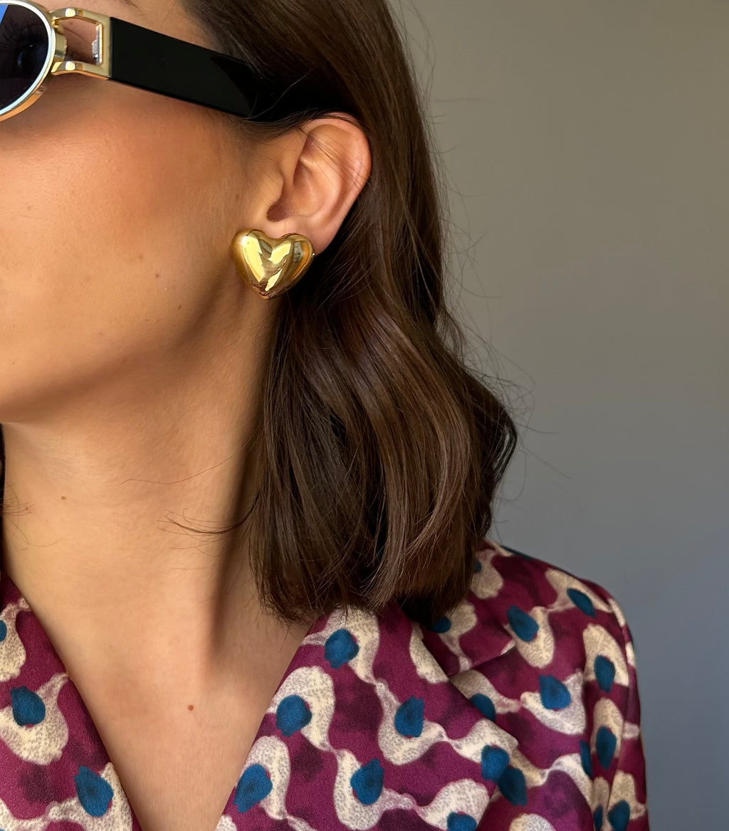 Pendientes Amore gold