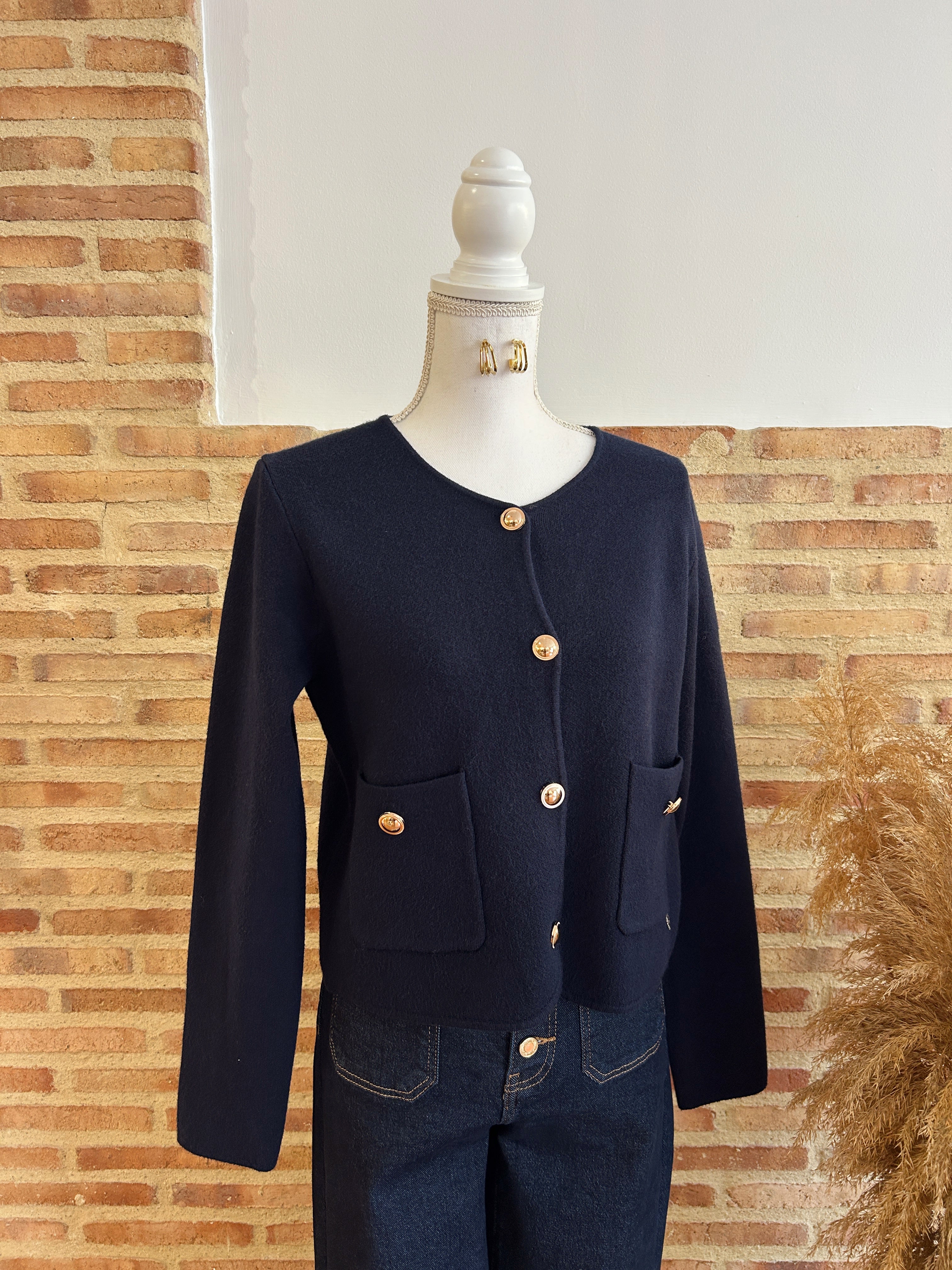 CHAQUETA ÉLISE AZUL