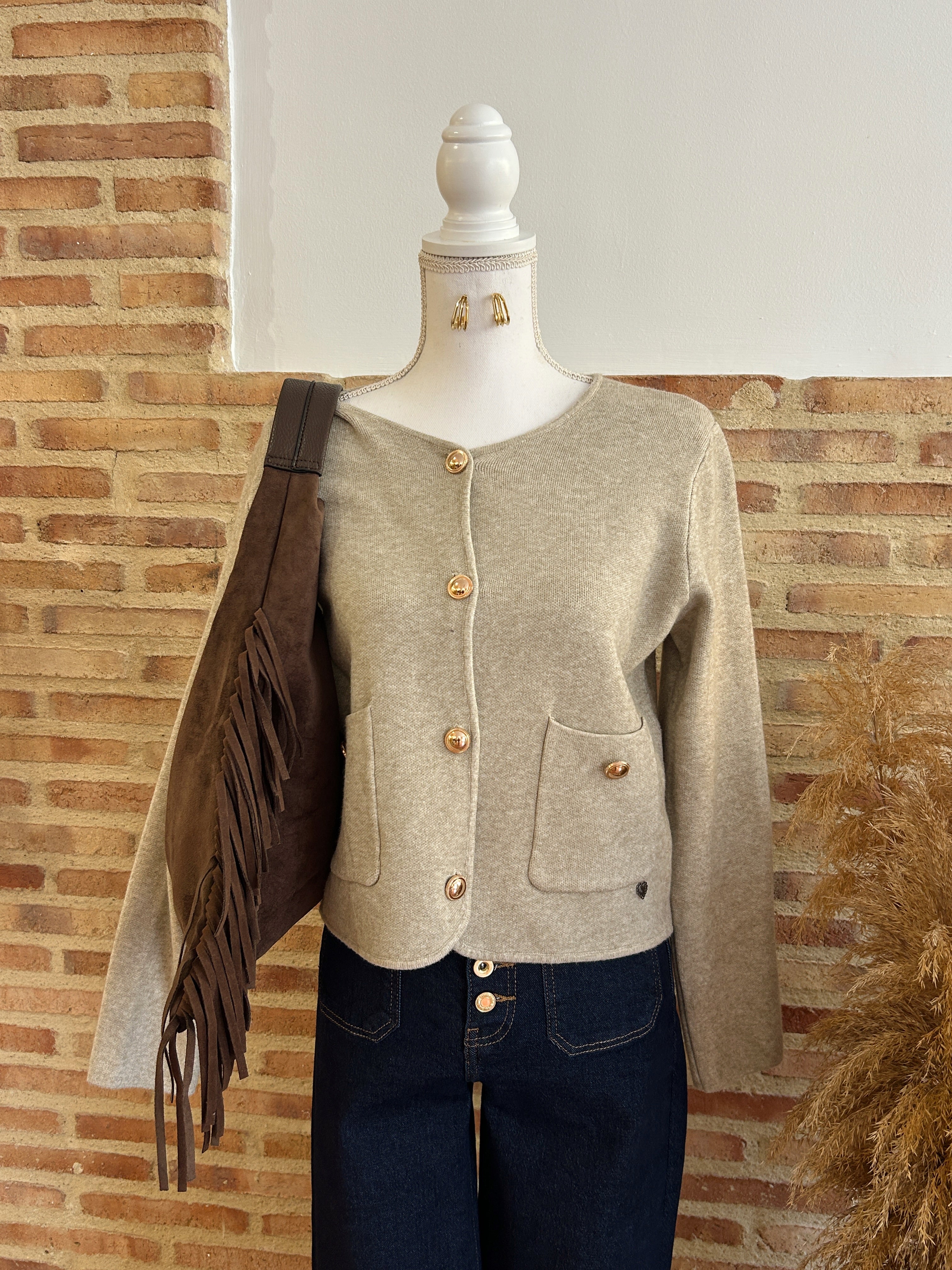 CHAQUETA ÉLISE BEIGE