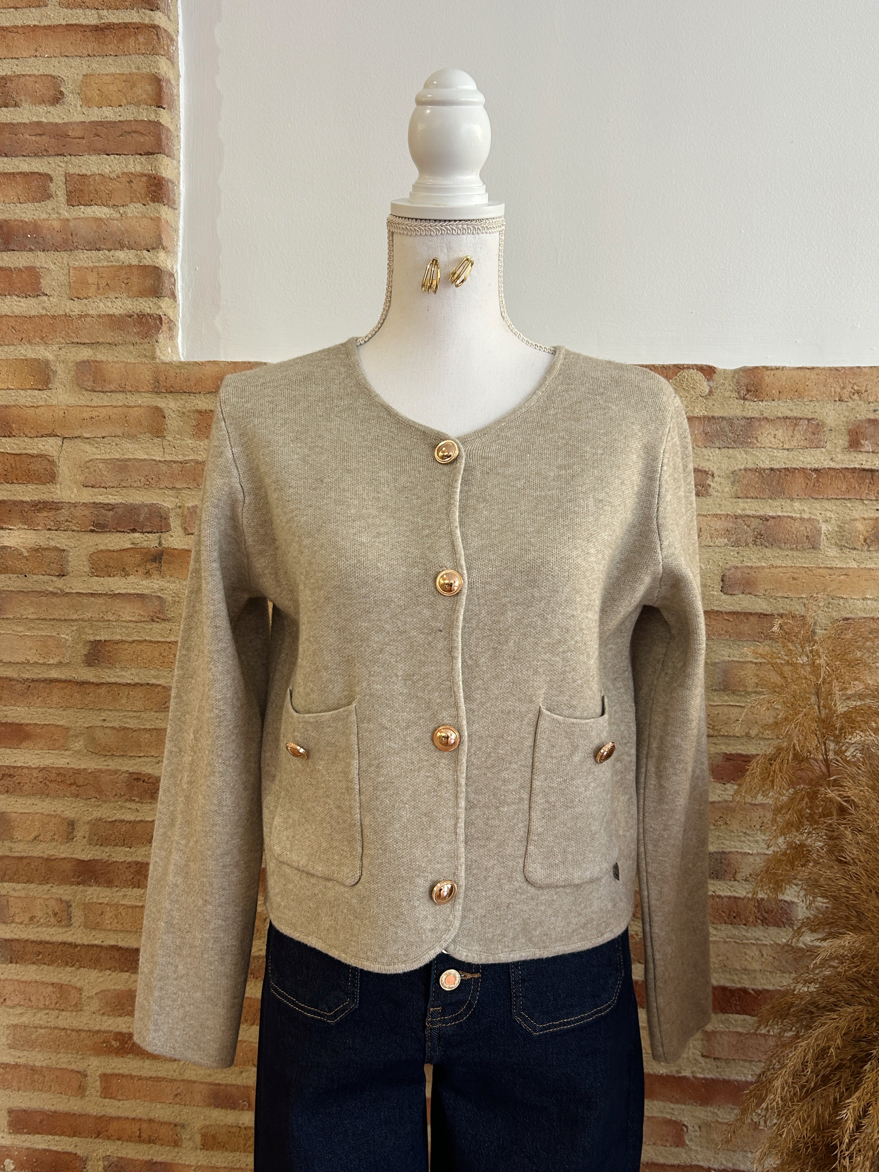 CHAQUETA ÉLISE BEIGE