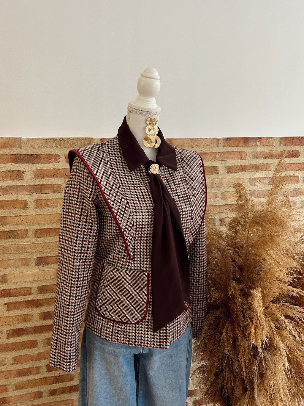 CAMISA NOIR MARRÓN
