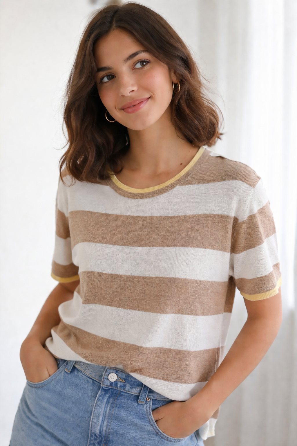 CAMISETA PUNTO SIENNA