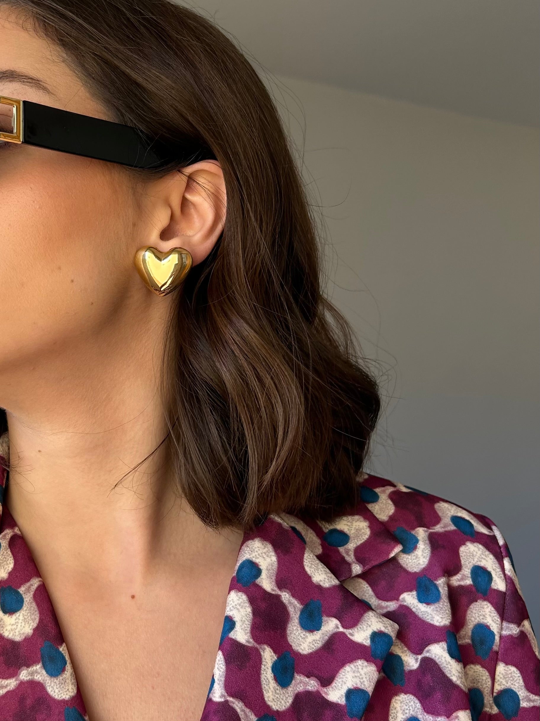 Pendientes Amore gold