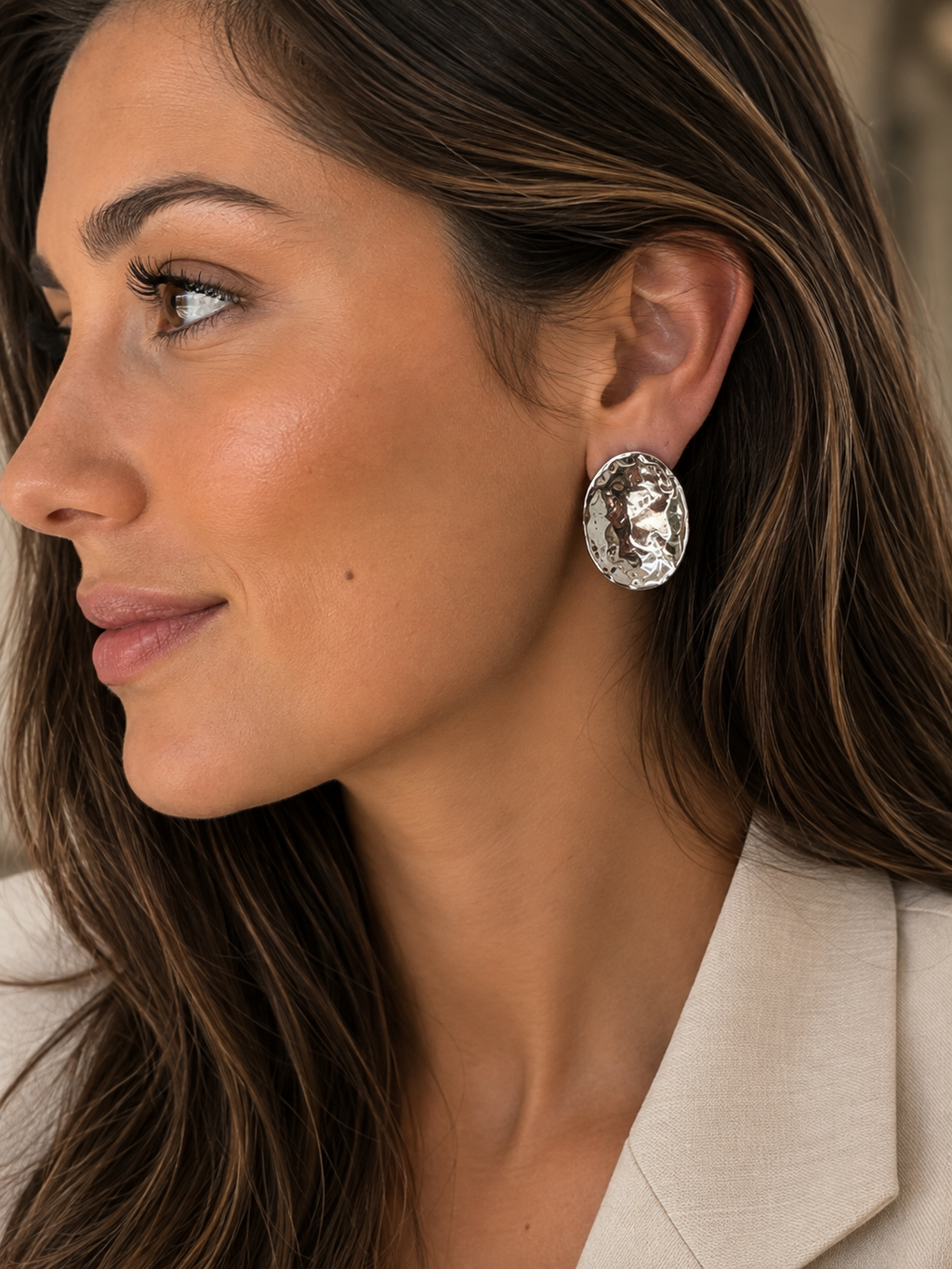PENDIENTES VICTOIRE SILVER