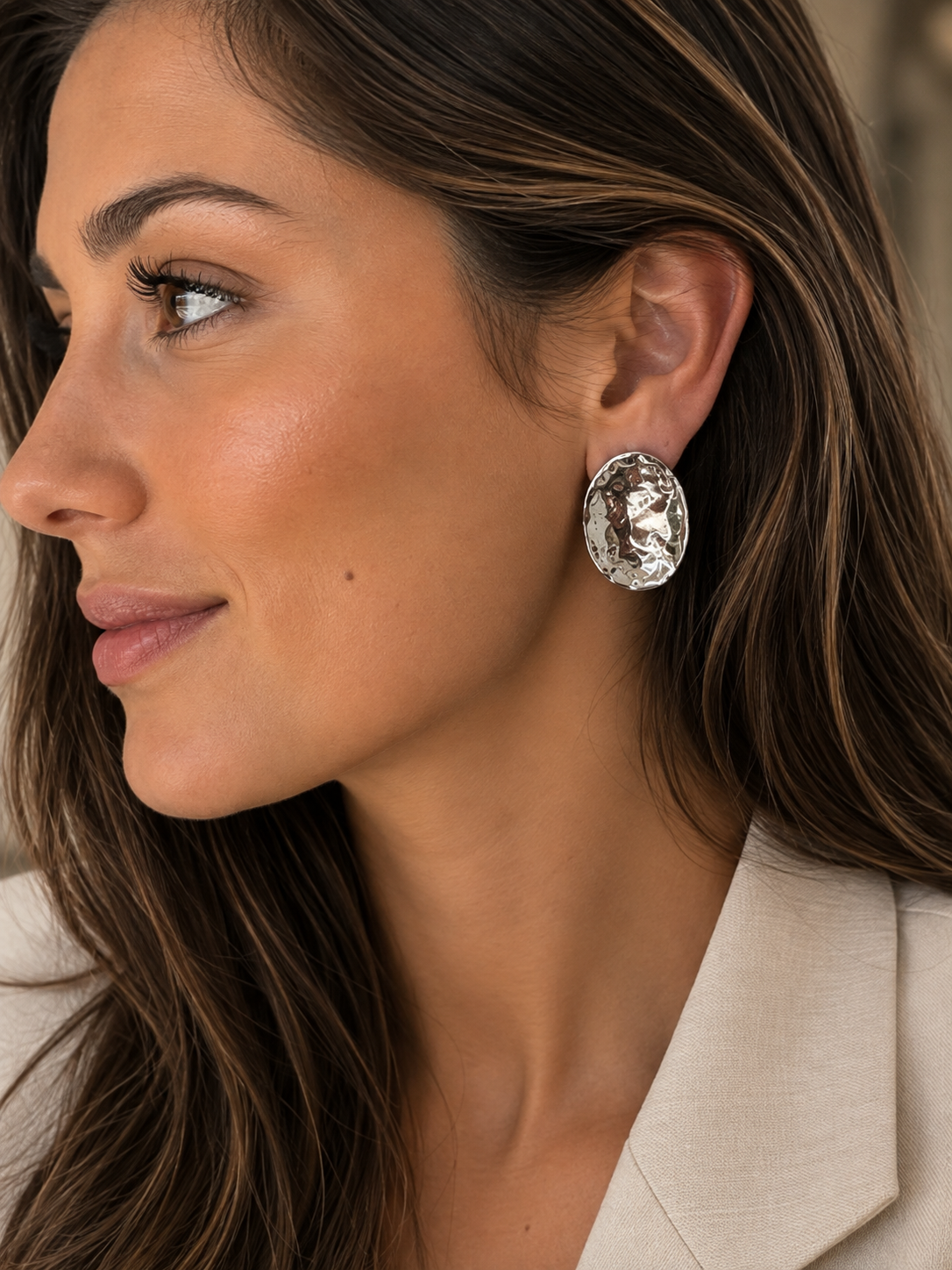 PENDIENTES VICTOIRE SILVER