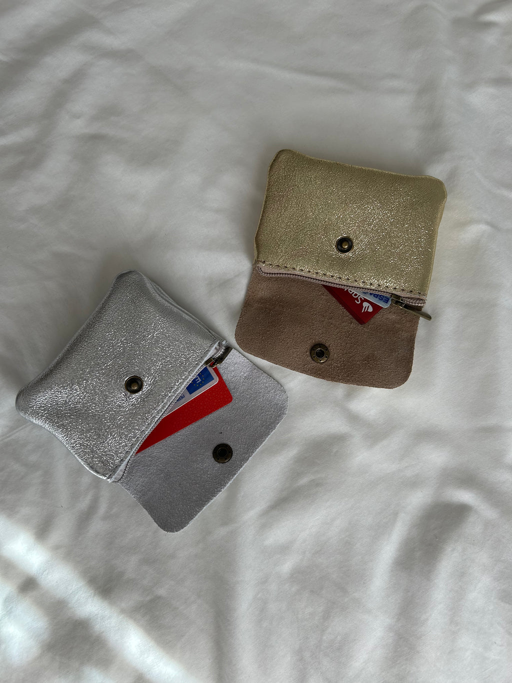 Monedero Baham Silver