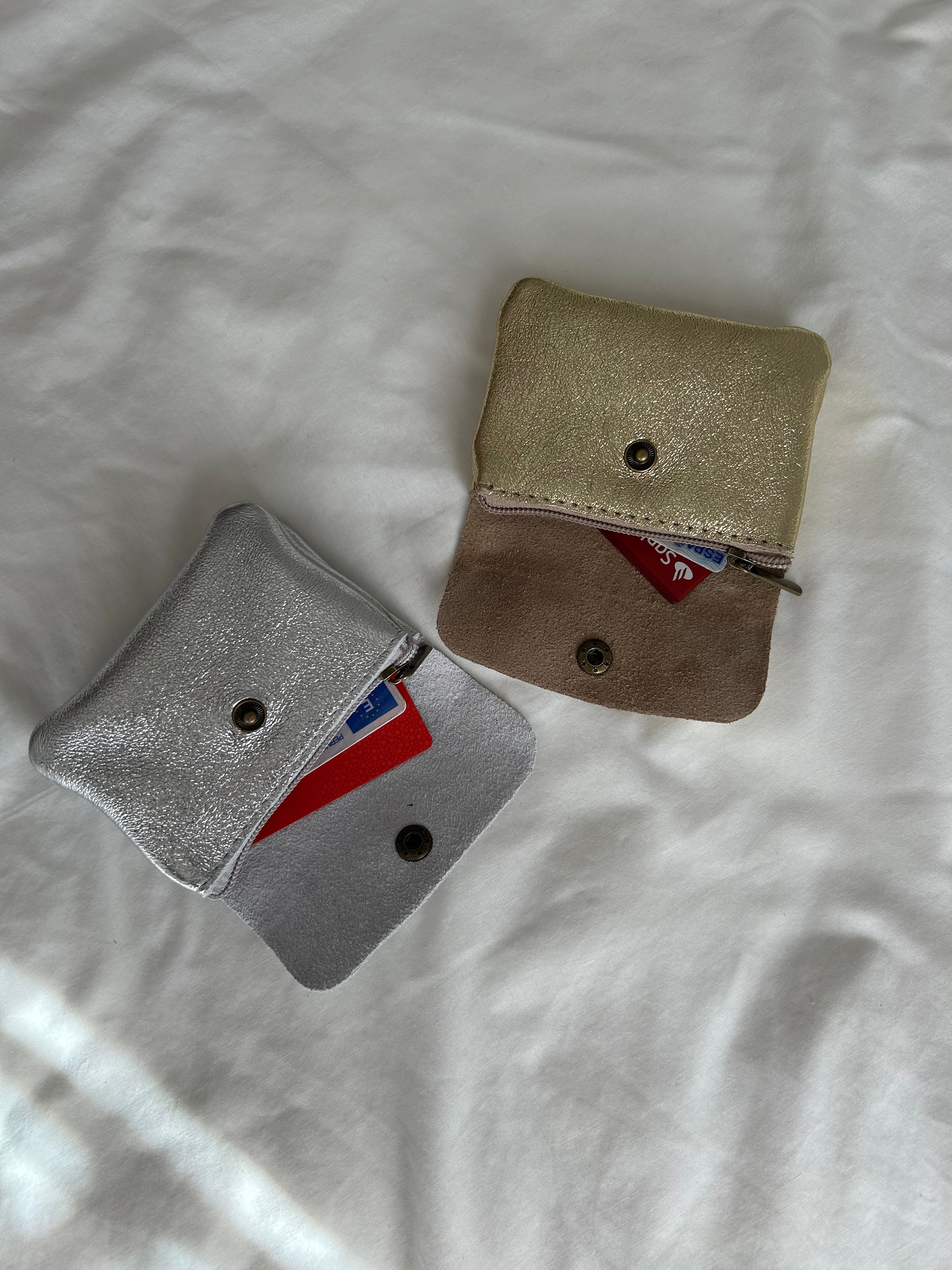 Monedero Baham Silver