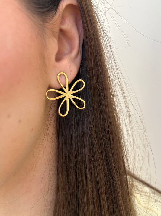 PENDIENTES FLOR