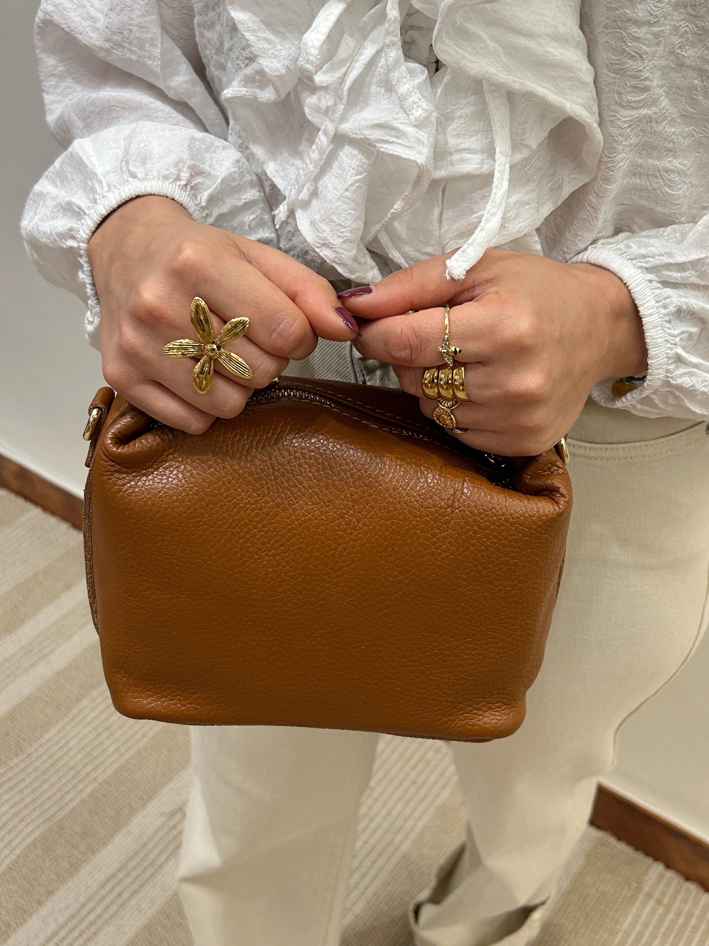 BOLSO GIANNA MARRÓN