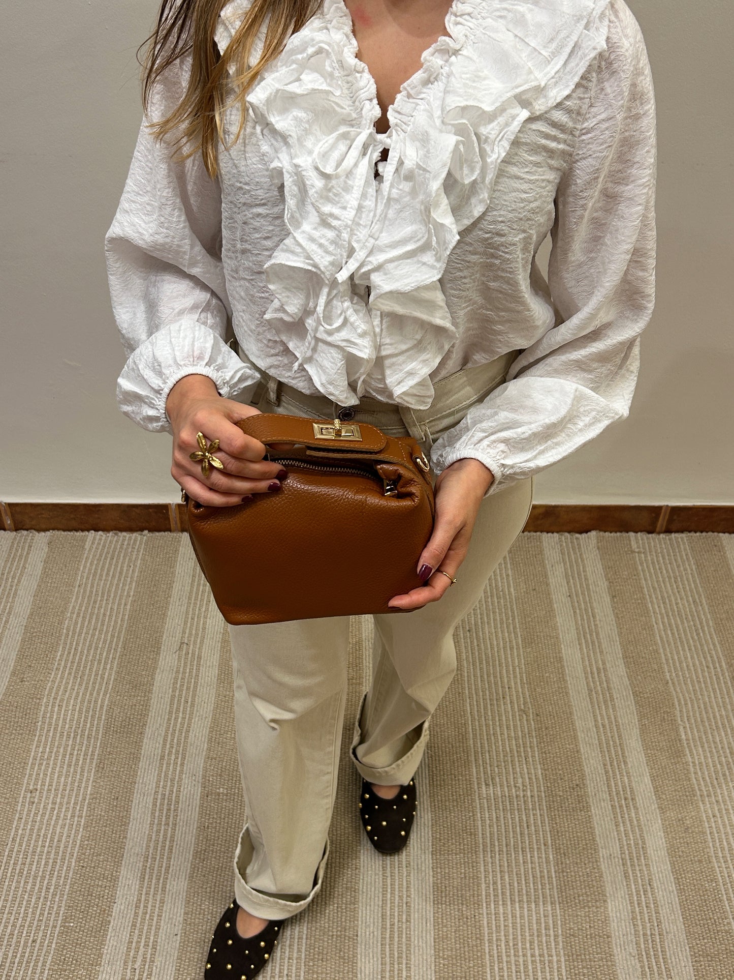 BLUSA STELLA. BLANCA
