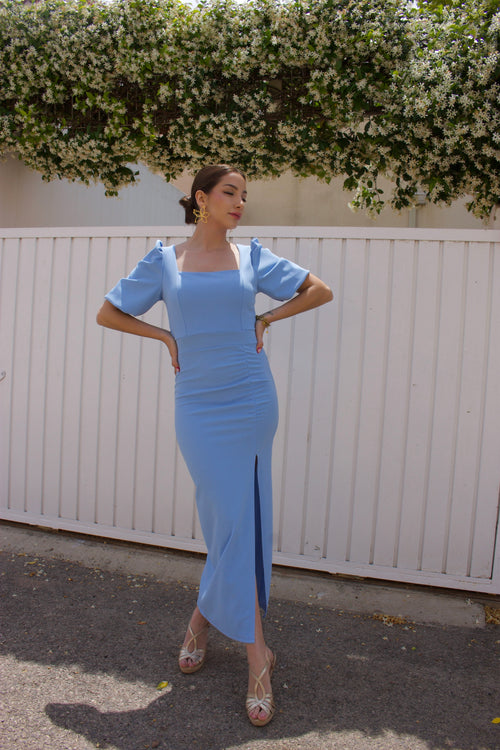 Vestido Venecia azul