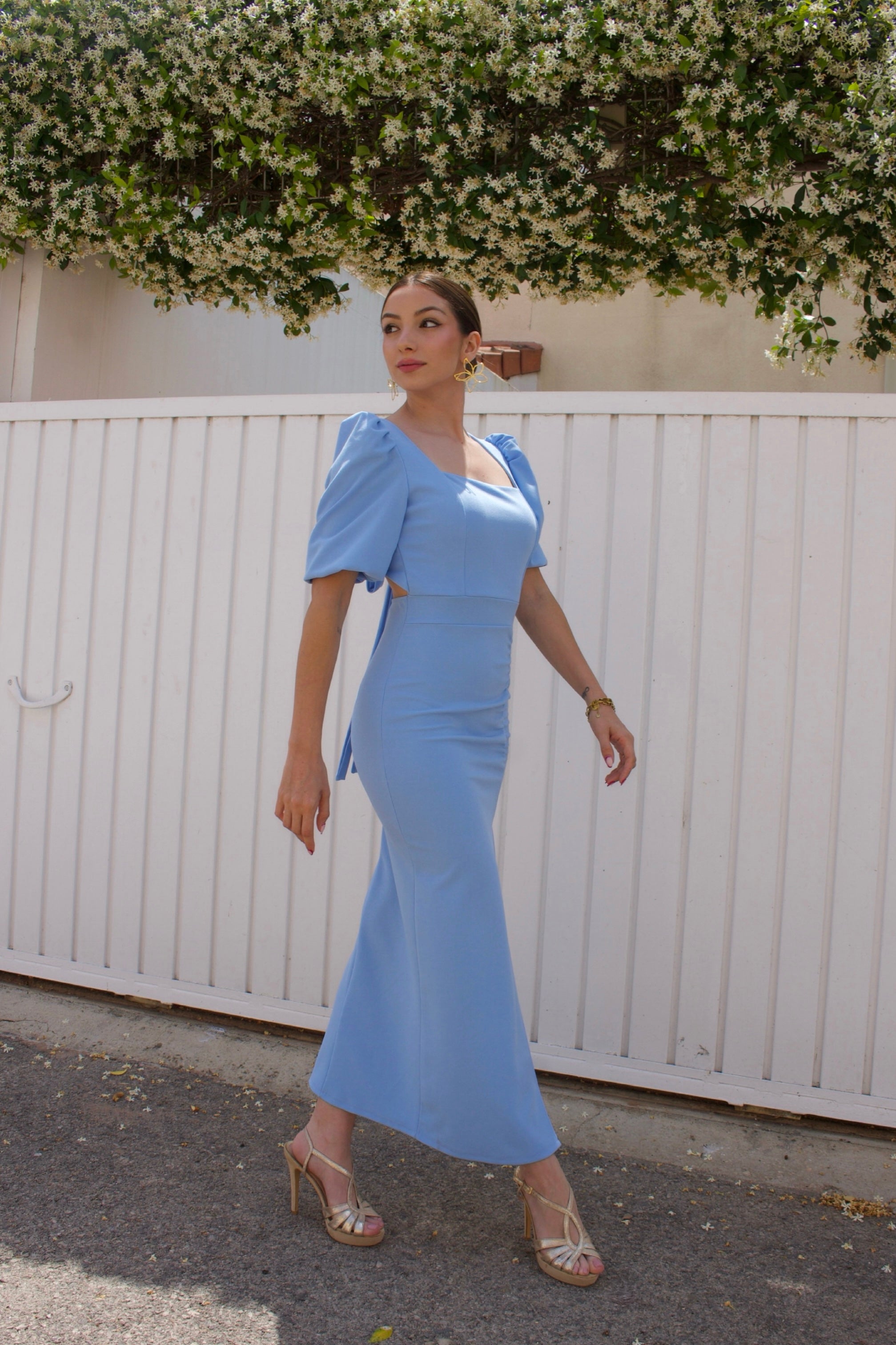 Vestido Venecia azul