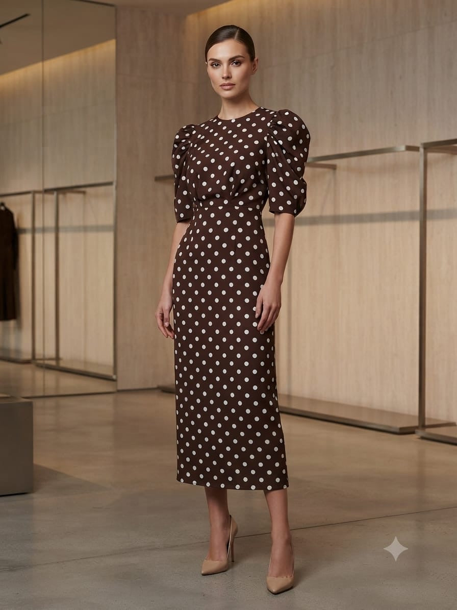 VESTIDO TOPOS