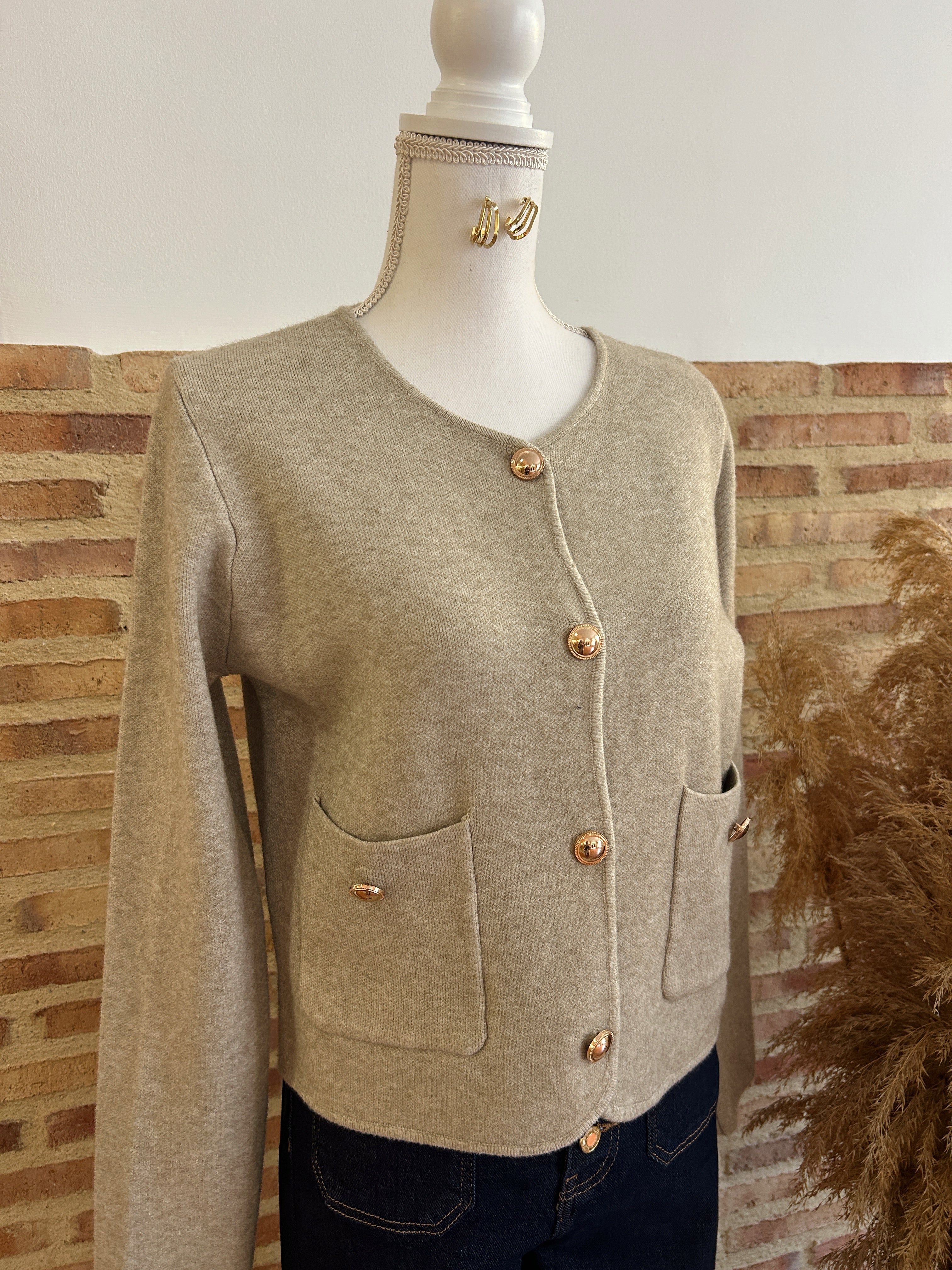 CHAQUETA ÉLISE BEIGE