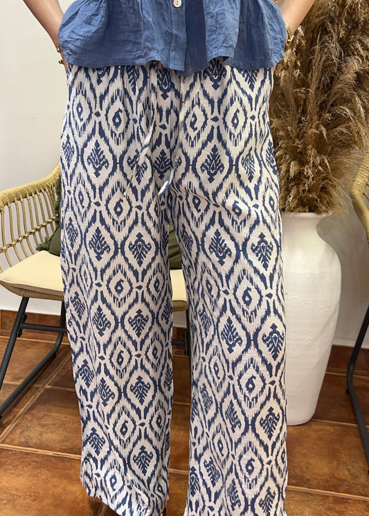 PANTALÓN DAHLIA AZUL