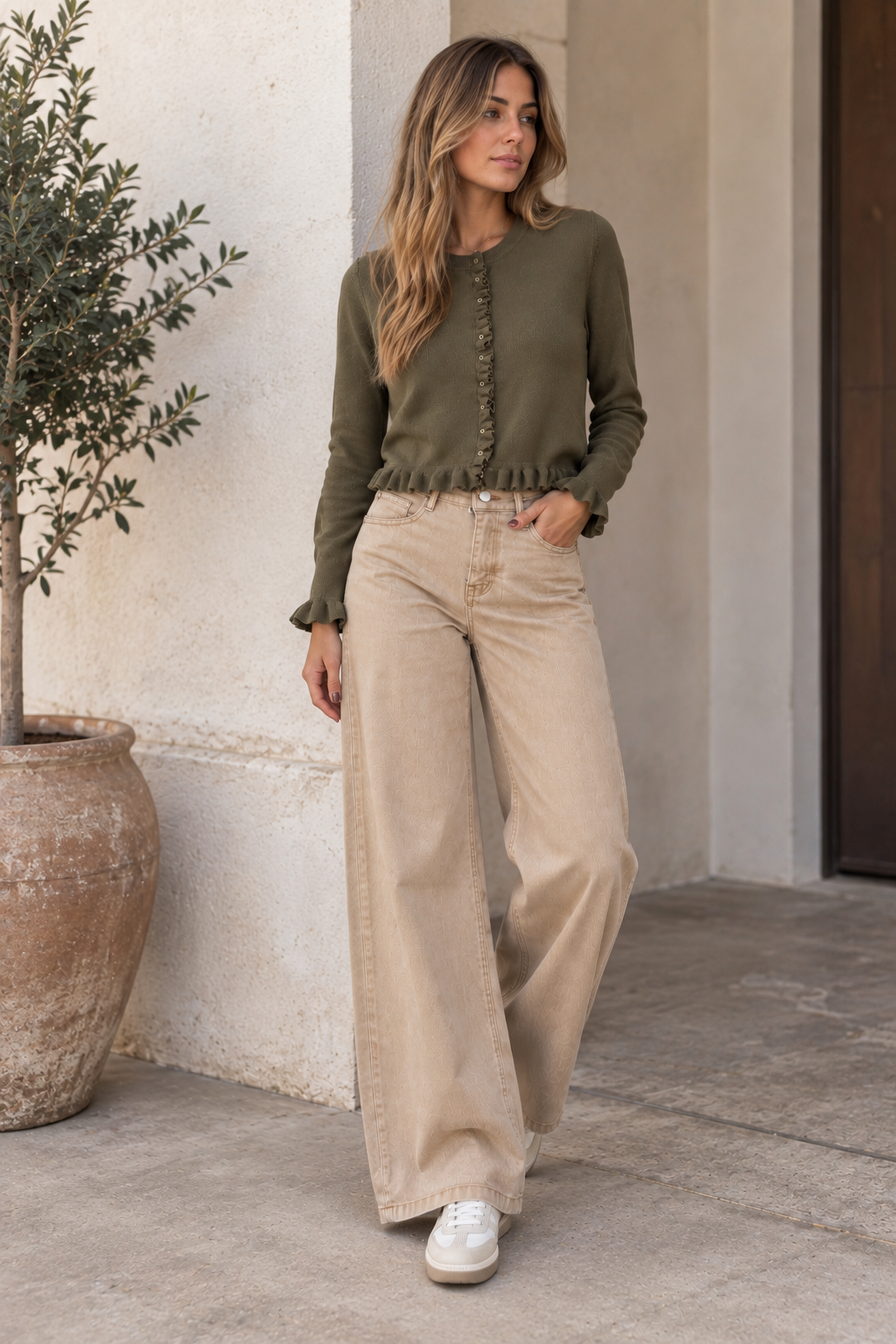 PANTALÓN BEIGE