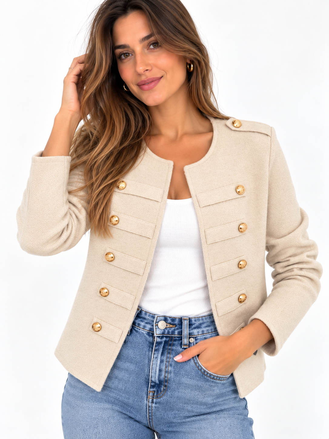 CHAQUETA PUNTO