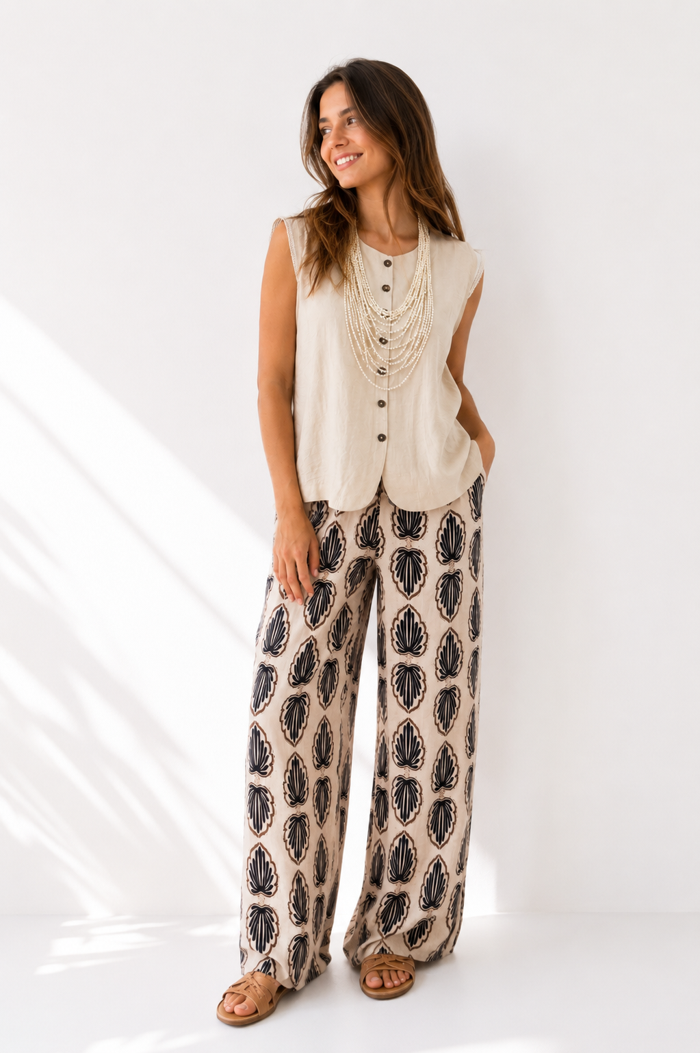 PANTALÓN BEIGE