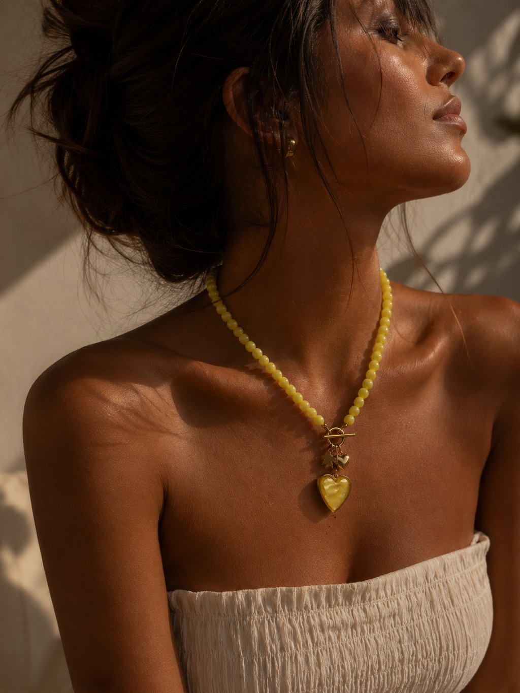 COLLAR JAVEA AMARILLO