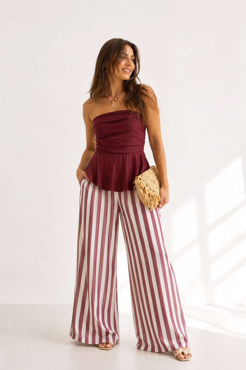 PANTALÓN FORMENTERA ROSA
